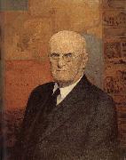 Grant Wood The Portrait of John oil painting on canvas
